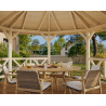 PALMAKO BETTY 18 drvena pergola 18 m2 , 105212 prirodno neobrađeno drvo