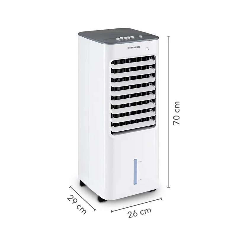 TROTEC PAE 21, Aircooler, hlađenje, ovlaživanje zraka, ventilatorsko hlađenje, 3 u 1, do 24 m2