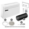 TROTEC PAC-W 2650 SH zidni klimni uređaj s funkcijom hlađenja i grijanja, WiFi-jem, do 34 m2