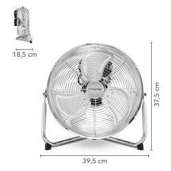 TROTEC TVM 12, podni ventilator, inox, promjer 30 cm