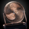 TROTEC TVM 17, podni ventilator, crni, promjer 43 cm, bakrena boja