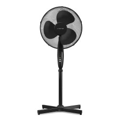 TROTEC TVE 18 S, stajaći ventilator s 90° oscilacijom, crni, promjer 40 cm,