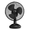 TROTEC TVE 8 S, stolni ventilator s 90° oscilacijom, crni, promjer 40 cm,