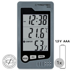 TROTEC BZ 05 termo higrometar, mjerenje vlažnosti i temperature