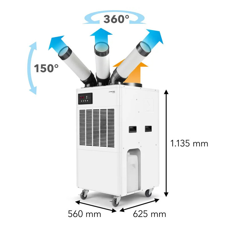 TROTEC PT 5300 SP,Spotcool klima uređaj, 5,3 kW
