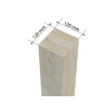 PALMAKO BETTY 9.90 drvena pergola 9.90 m2 , 103879 prirodno neobrađeno drvo