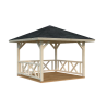 PALMAKO BETTY 9 drvena pergola 9 m2 , 103798 prirodno neobrađeno drvo