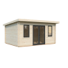 PALMAKO LISANDRA 44  drvena kućica/kabina , 14.20 m2, prirodno neobrađeno drvo