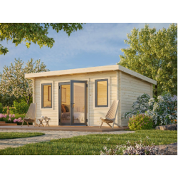 PALMAKO LISANDRA 44  drvena kućica/kabina , 14.20 m2, prirodno neobrađeno drvo