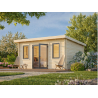PALMAKO LISANDRA 44  drvena kućica/kabina , 14.20 m2, prirodno neobrađeno drvo