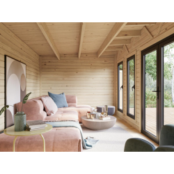 PALMAKO AURELIA 44  drvena kućica/kabina , 19.20 m2, prirodno neobrađeno drvo, 121131