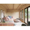 PALMAKO AURELIA 44  drvena kućica/kabina , 19.20 m2, prirodno neobrađeno drvo, 121131
