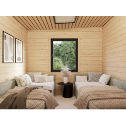 PALMAKO CECILIA 70 Slide, vrtna kućica/studio, 39.90 m2, klizni prozori, prirodno neobrađeno drvo, 120002