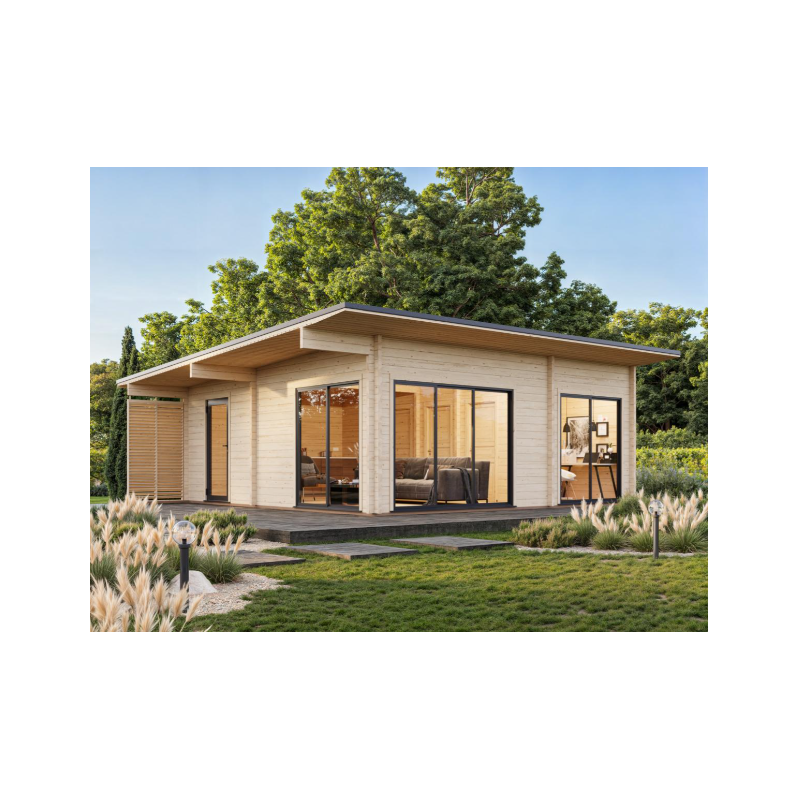 PALMAKO CECILIA 70 Slide, vrtna kućica/studio, 39.90 m2, klizni prozori, prirodno neobrađeno drvo, 120002