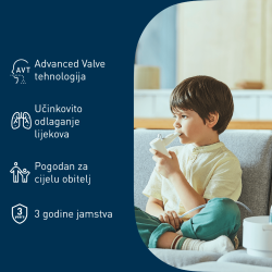 OMRON C28P kompresorski inhalator za djecu i odrasle