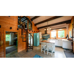 VALWOOD Europa drvena kuća 75.50 m2 , dvije etaže, 70 mm
