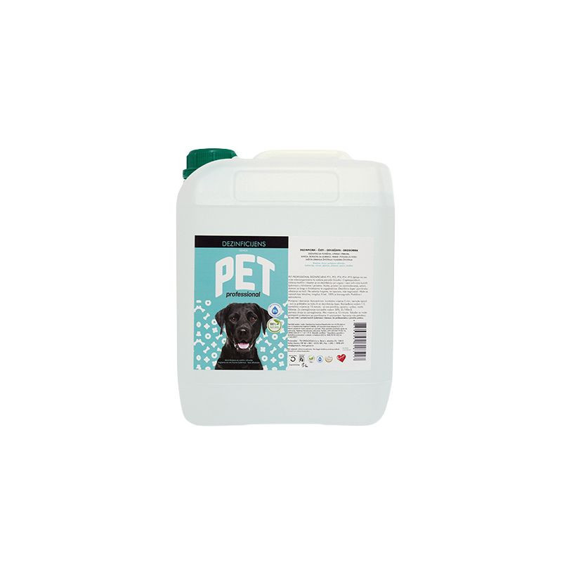 GENOX PET PROFESSIONAL 5 litara, ekološki dezinficijens za životinje, prostore, veterinarske ambulante