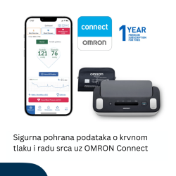 Omron Complete 2-u-1 digitalni tlakomjer i EKG