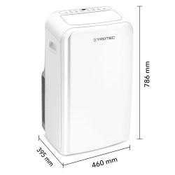TROTEC PAC 3500 SH prenosna klima s funkcijom grijanja, do 46 m2