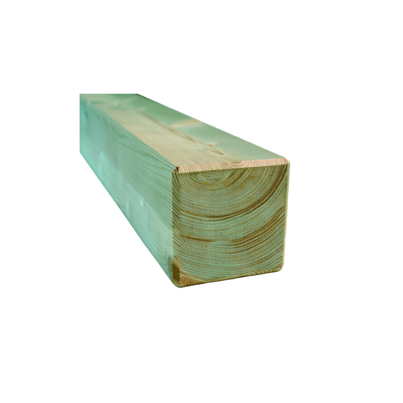 PALMAKO masivni drveni stup 70 x 70 mm, dužina 1900 mm, 1 komad, zeleno tretirano pod pritiskom