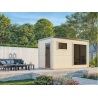 PALMAKO GRACE drvena sauna sa aluminijskim vratima i prozorom , 8.20 m2, prirodno neobrađeno drvo