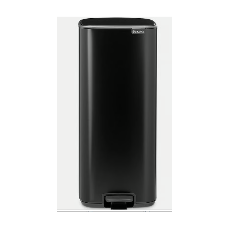 BRABANTIA 238109 BO, 30 litara, kanta za otpad, matt crna