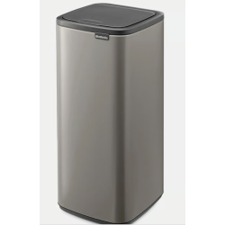 BRABANTIA 238260 TOUCH BIN, 30 litara, kanta za otpad, platinum