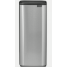 BRABANTIA 238246 TOUCH BIN, 30 litara, kanta za otpad, matt inox fingerprint proof