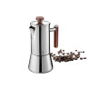 GEFU 16381 inox/drvo kafetijera NANDO, za 4 šalice