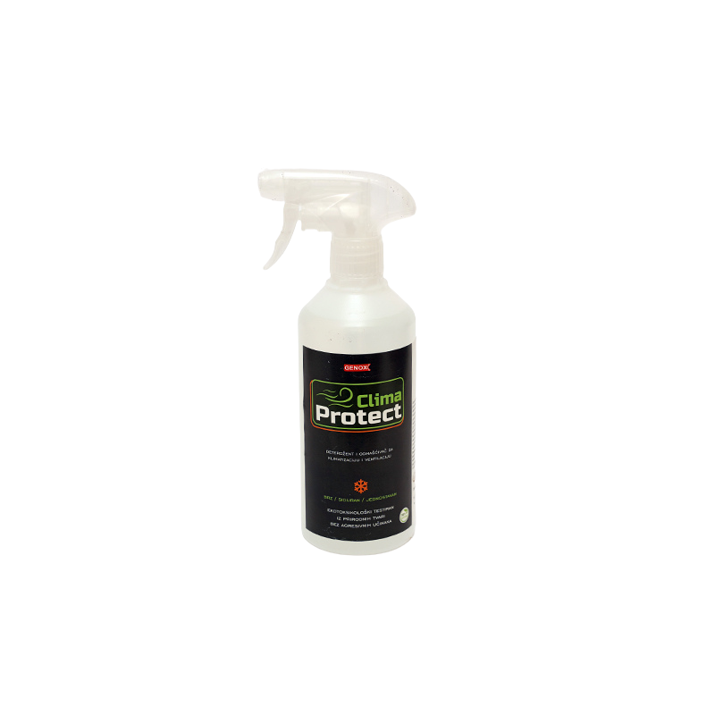 GENOLL CLIMA PROTECT deterđent 500 ml, za klimatizacijske i ventilatorske potrebe, sa špricom ( raspršivačem )