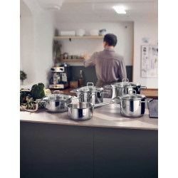 FISSLER LumiTherm 5-dijelni set lonaca sa staklenim poklopcima, 086-116-05-000/0