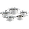 FISSLER LumiTherm 5-dijelni set lonaca sa staklenim poklopcima, 086-116-05-000/0