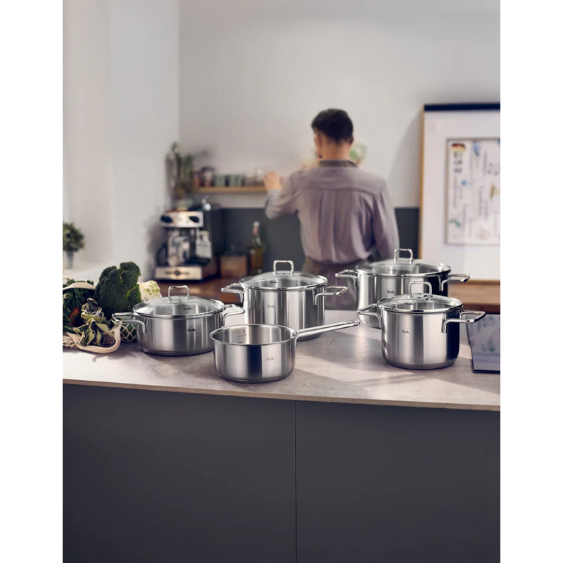 FISSLER SatiTherm 5-dijelni set lonaca sa staklenim poklopcima, 086-117-05-000/0