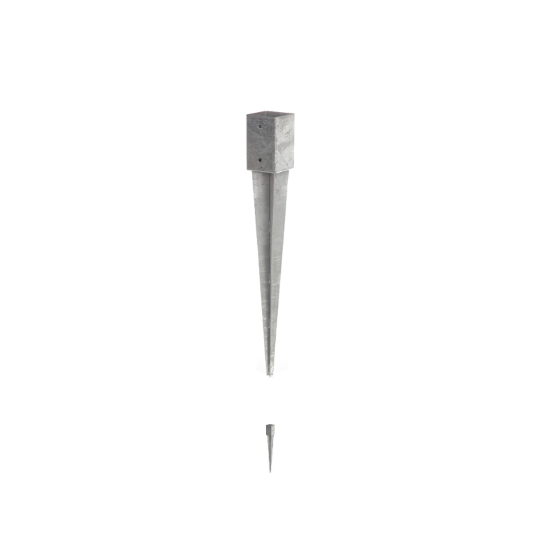 PALMAKO 106617 stupna noga s utorom 90 x 90 mm