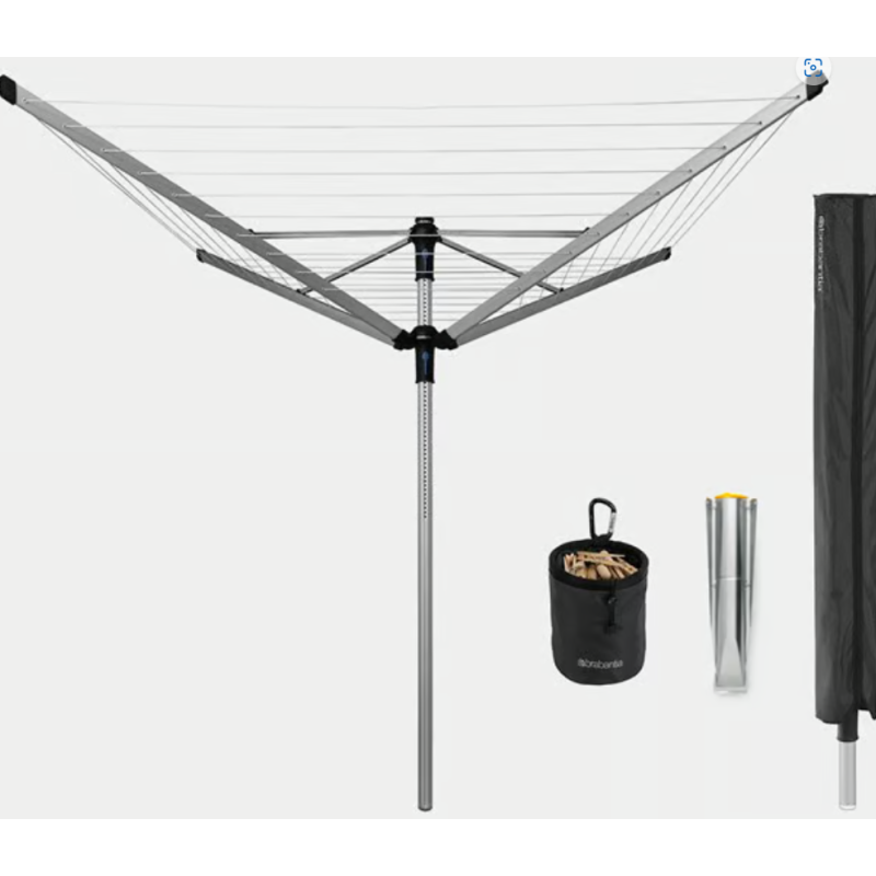 BRABANTIA 100246 vanjsko sušilo za rublje, 50 m kapacitet