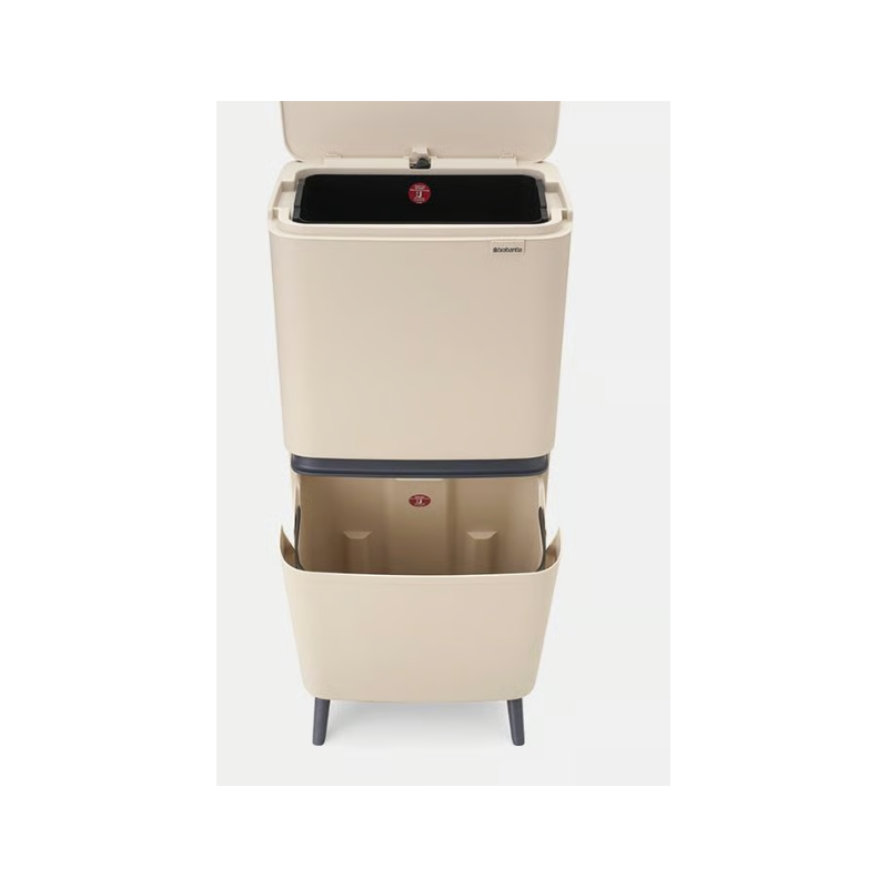 BRABANTIA 275005 SortUp Hi , 20 + 25 litara, kant za otpad, soft bež