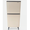BRABANTIA 275005 SortUp Hi , 20 + 25 litara, kant za otpad, soft bež