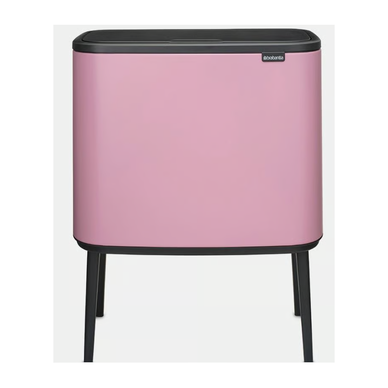 BRABANTIA 255328 Touch Bin, 11 + 23 litara, kanta za otpad, lilac pink boja