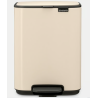 BRABANTIA 237829 Bo Pedal Bin, kanta za otpad, 4 litre, soft bež