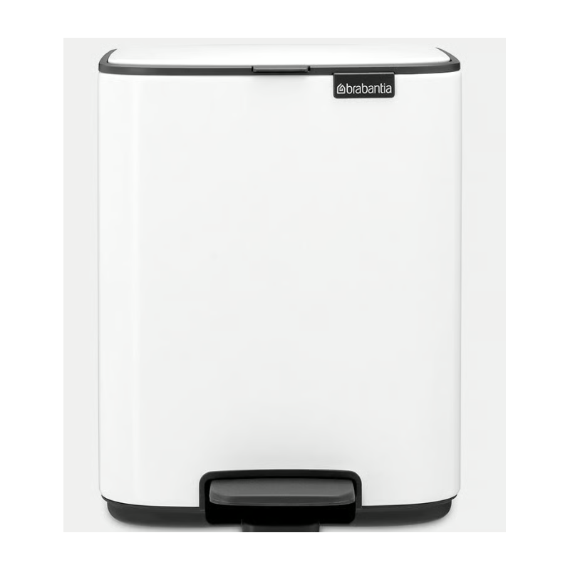 BRABANTIA 236723 Bo Pedal Bin, kanta za otpad, 4 litre, bijela