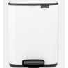 BRABANTIA 236723 Bo Pedal Bin, kanta za otpad, 4 litre, bijela
