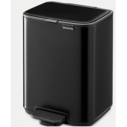 BRABANTIA 237805 Bo Pedal Bin, kanta za otpad, 4 litre, matt crna