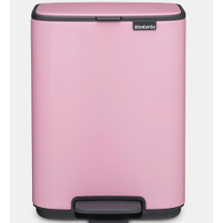BRABANTIA 255342 Bo Pedal Bin, kanta za otpad, 4 litre, lilac pink