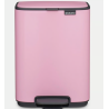 BRABANTIA 255342 Bo Pedal Bin, kanta za otpad, 4 litre, lilac pink