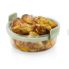 LEKUE 890345 okrugla posuda za Friteze ( Airfryer ) na vrući zrak Glass Dish