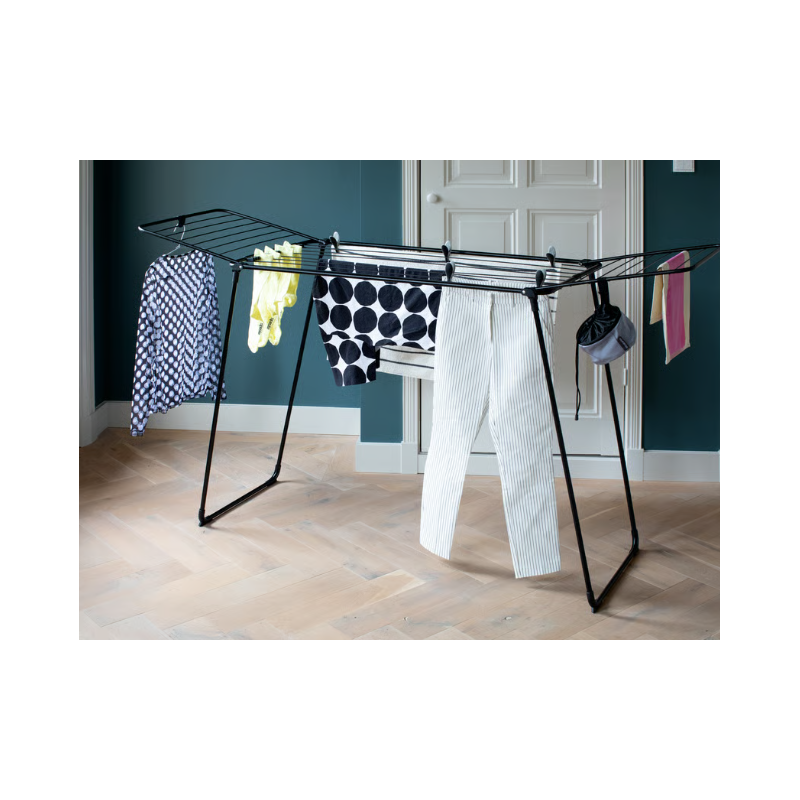 BRABANTIA 232442 stalak za sušenje rublja 22 m kapacitet, mat crni