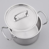 KORKMAZ Proline, A1150 , set inox posuđa  9-dijelni, i za INDUKCIJU