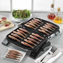 KORKMAZ Tostkolik  električni grill toster, 1800 W, crvena boja