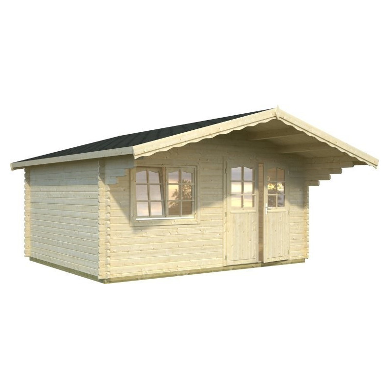 PALMAKO SALLY 44 drvena vrtna kućica , 15,5 m2