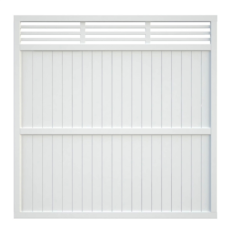 PALMAKO REENA 1 vrtna ograda/panel , 1800 x 1800 mm, bijela ( 2 sloja )